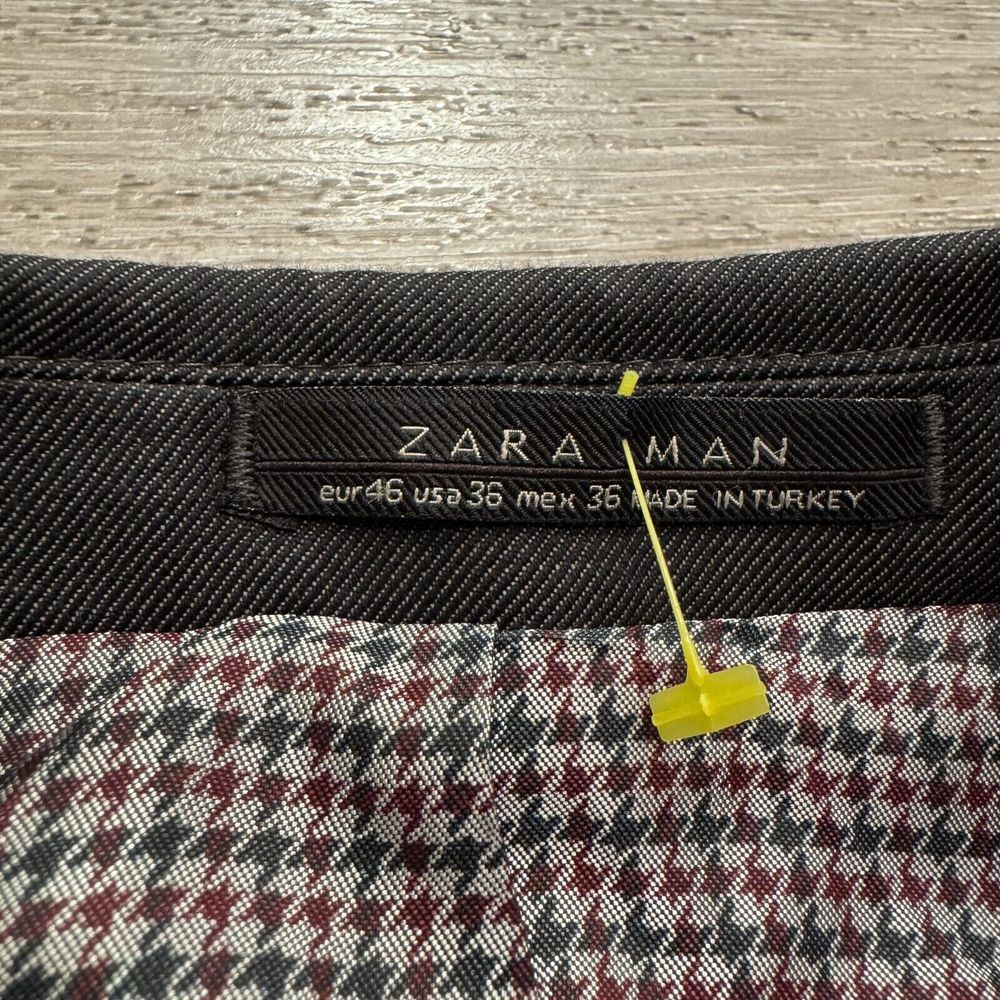 Zara Men's Dark Charcoal Single-Breasted Blazer - Picture 5 of 16